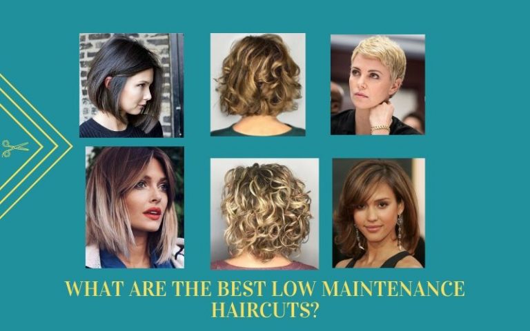 What are the list of low maintenance haircuts?