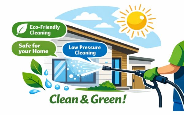 Safe and Sustainable Pressure Washing Practices for Modern Homes
