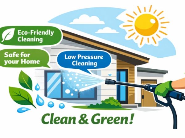 Safe and Sustainable Pressure Washing Practices for Modern Homes
